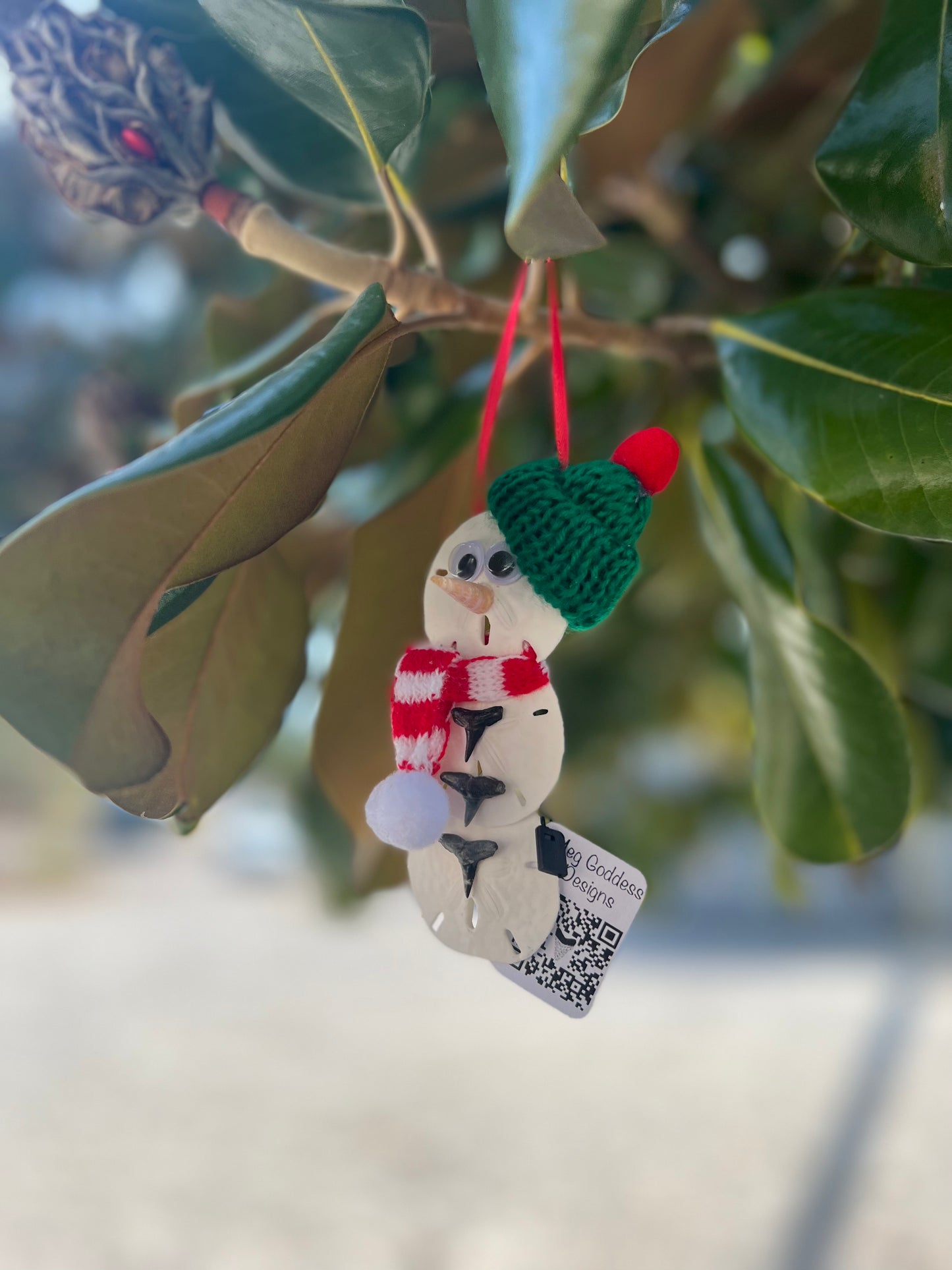 Sand Dollar Man Ornament